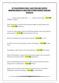 ATI TEAS ENTRANCE EXAM &vert; QUESTIONS AND VERIFIED ANSWERS&vert;GRADED A&plus;&vert;PASS FIRST ATTEMPT&vert;NEWEST 2026&sol;2027 UPDATE&excl;&excl;&excl;&excl;