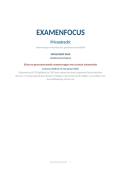 Examenfocus Privaatrecht &vert; Universiteit Gent 