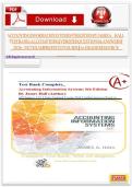 Accounting Information Systems 9th Edition &lpar;James A&period; Hall&rpar; &ndash; Comprehensive Study Notes & Revision Guide &lpar;All Chapters&rpar;
