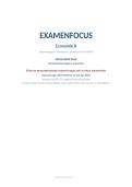 Examenfocusbundel 1ste bachelor Handelswetenschappen &vert; UGent 