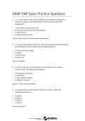 AANP FNP Exam Practice Questions &vert; Questions and Answers with Rationales &vert; A&plus; Graded