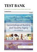 TEST BANK&NewLine;Ebersole and Hess' Gerontological Nursing and Healthy Aging in Canada&NewLine;Veronique Boscart&NewLine;3&NewLine;RD Edition