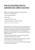 AFSB 152 PRACTICE EXAM A PRACTICE &NewLine;QUESTIONS WITH DETAILED EXPLANATIONS &NewLine;2026