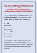 AANP Board Exam 2026&ndash;2027 Update Actual Exam 100 Questions and Correct Answers with Rationales Already Graded A&plus; &lpar;Newest Version&rpar;