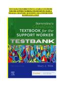 Sorrentino&rsquo;s Canadian Textbook for the Support Worker 5th Edition Study Guide &vert; Practice Questions & Answers Review