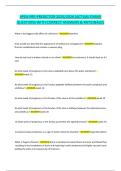 APEA Pre-Predictor Study Guide 2025&ndash;2026 &vert; Practice Questions&comma; Review Content & Rationales
