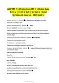 AANP Certification Exam FNP Certification Exam Review &vert; Verified Questions and Answers &vert; A&plus; Graded &vert; Actual 2027 Updates