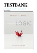 Complete Test Bank&colon; A Concise Introduction to Logic 11th Edition &ndash; Patrick J&period; Hurley &lpar;Chapters 1-16&rpar;