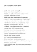 CSE 101 EXAM -1 STUDY GUIDE