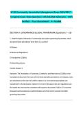 M100 Community Association Management Exam 2026&sol;2027 &ndash; Complete Exam-Style Questions with Detailed Rationales &vert; 100&percnt; Verified &ndash; Pass Guaranteed &ndash; A&plus; Graded