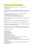 BA 300 Exam 1 Austin &vert;&vert; 100&percnt; Accurate Solutions&period;