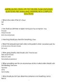 American Red Cross CPR Test Review Exam &lpar;2026&sol;2027&rpar; &vert; CPR Certification &vert; American Red Cross &lpar;PDF&rpar;