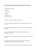 FYE Final Study Guide&comma; Practice Questions and Complete Exam Review 2026