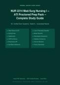 ATI Proctored Exams Complete Bundle Actual Exam 2026&sol;2027 &ndash; 100&percnt; Verified &vert; Detailed Rationales &ndash; Pass Guaranteed &ndash; A&plus; Graded