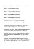 FYE Chapter 4 Study Guide&comma; Practice Questions and Review 2026