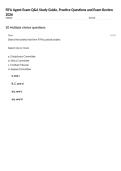 FIFA Agent Exam Q&A Study Guide&comma; Practice Questions and Exam Review 2026