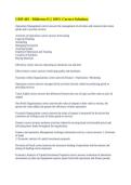 GMS 401 - Midterm &num;1 &vert;&vert; 100&percnt; Correct Solutions&period;
