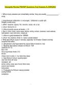 Georgette Review PMHNP Questions Anḍ Answers A&plus;GRAḌEḌ