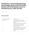 NSG 530 Exam 1&colon; &lpar;Advanced Pathophysiology&rpar; Expert Strategies&comma; Review of &lpar;50&plus;&rpar; Key Practice Questions and Verified Detailed Answers&semi; for Guaranteed Success -Wilkes University