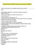 Georgette Review PMHNP Questions And Answers A&plus;GRADED 