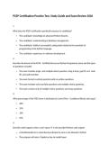 PCEP Certification Practice Test&comma; Study Guide and Exam Review 2026