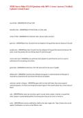NFHS Soccer Rules EXAM Questions with 100&percnt; Correct Answers &vert; Verified &vert; Updated &lpar;Actual Exam&rpar;&NewLine;