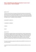 PDGA Certified Rules Exam &lpar;2026&rpar; Exam Questions & Answers &vert; Latest Already Graded A&plus; UPDATE 2025&vert;2026&excl;&excl;&NewLine;