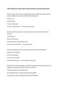 CMGT Midterm &num;1 Study Guide&comma; Practice Questions and Exam Review 2026