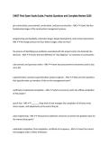 CMGT Final Exam Study Guide&comma; Practice Questions and Complete Review 2026