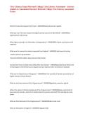 Civic Literacy Exam &lpar;Broward College&rpar; Civic Literacy Assessment - Answers graded A&plus; Guaranteed Success&excl;&excl; Broward College Civic Literacy assessment review&NewLine;