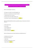 2026&sol;2027 AWS CLOUD PRACTITIONER ACTUAL EXAM &NewLine;QUESTIONS WITH CORRECT ANSWERS 