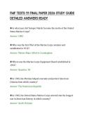 FMF TESTS 111 FINAL PAPER 2026 STUDY GUIDE&NewLine;DETAILED ANSWERS READY