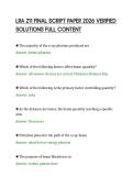 LRA 211 FINAL SCRIPT PAPER 2026 VERIFIED&NewLine;SOLUTIONS FULL CONTENT&NewLine;
