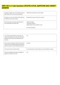 HDFS 439 ch 11 Quiz Questions UPDATED ACTUAL QUESTIONS AND CORRECT &NewLine;ANSWERS 