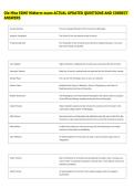 Ole Miss EDHE Midterm exam ACTUAL UPDATED QUESTIONS AND CORRECT &NewLine;ANSWERS 