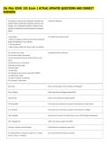 Ole Miss EDHE 105 Exam 1 ACTUAL UPDATED QUESTIONS AND CORRECT &NewLine;ANSWERS