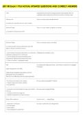 LER 100 Exam 1 PSU ACTUAL UPDATED QUESTIONS AND CORRECT ANSWERS 