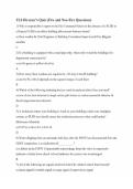 FLS Director's Quiz &lpar;Fire and Non-Fire Questions&rpar;