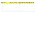 EDF 6221 Midterm ACTUAL UPDATED QUESTIONS AND CORRECT ANSWERS 