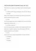 Z-89 Non-Fire Quick 25 Question Practice Test 1 & 2