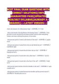 BCOT FINAL EXAM QUESTIONS WITH &NewLine;CORRECT SOLUTIONS&vert;&vert;100&percnt; &NewLine;GUARANTEED PASS&vert;&vert;UPDATED &NewLine;2026&sol;2027 SYLLABUS&vert;&vert;ALREADY A&plus; &NewLine;GRADED&vert;&vert;<<LATEST VERSION>> 
