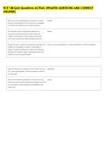 ECE 108 Quiz Questions ACTUAL UPDATED QUESTIONS AND CORRECT &NewLine;ANSWERS 