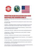 PIPEFITTER NCCER EVALUATION 2026 EXAM QUESTIONS AND ANSWERS SURE A&period;pdf