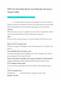 FDNY Fire Life & Safety Director Test &num;4 Questions and Answers&NewLine;Already Verified&period;&NewLine;FDNY Fire Life & Safety Director Test &num;4 Answered
