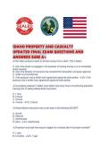 IDAHO PROPERTY AND CASUALTY UPDATED FINAL EXAM QUESTIONS AND ANSWERS SURE A&period;pdf