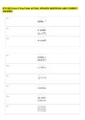 ECE 302 Exam 2 True&sol;False ACTUAL UPDATED QUESTIONS AND CORRECT &NewLine;ANSWERS 