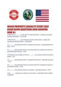 IDAHO PROPERTY CASUALTY STUDY 2026 EXAM GUIDE QUESTIONS AND ANSWERS SURE A&period;pdf
