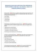 Neurological NcleX eXam latest 2026 actual QuestioNs aNd&NewLine;VeriFied aNswers &lpar;latest 2026 &sol; 2027 update&rpar; a&plus; grade 100&percnt;&NewLine;guaraNtee VeriFied by eXperts 