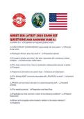 ABRET EEG LATEST 2026 EXAM SET QUESTIONS AND ANSWERS SURE A&period;pdf
