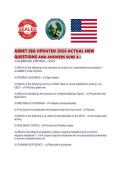 ABRET EEG UPDATED 2026 ACTUAL NEW QUESTIONS AND ANSWERS SURE A&period;pdf